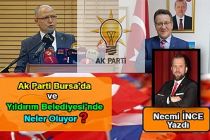 Necmi İnce Yazdı: Ak Parti Bursa'da ve Yıldırım Belediyesi'nde Neler Yaşandı?