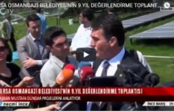 BURSA OSMANGAZİ BELEDİYESİNİN 9 YIL DEĞERLENDİRME TOPLANTISI 29 04 2018