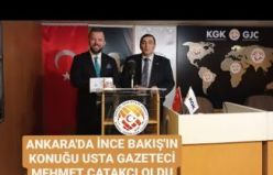 NECMİ İNCE İLE İNCE BAKIŞ'IN ANKARA'DAKİ KONUĞU USTA GAZETECİ MEHMET CATAKÇI OLDU