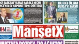 MansetX Gazetesi Bursa-Ankara'nın 13.Yıl 347.Ağustos sayısı okuyucularıyla buluştu.