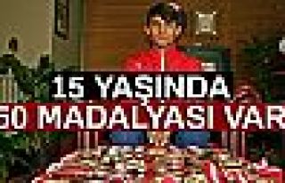 15 Yaşında 50 Madalyası Var!