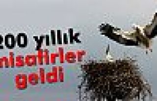 200 yıllık misafirler geldi