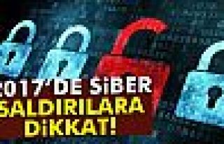 2017 yılında siber saldırılar artacak