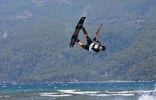 Muğla'da Kiteboard heyecanı başladı