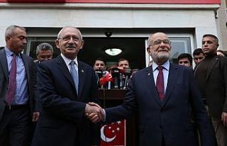 Kılıçdaroğlu'ndan Karamollaoğlu'na ziyaret