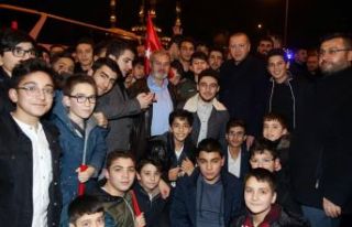 Cumhurbaşkanı Erdoğan'dan öğrencilere sürpriz