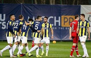 Fenerbahçe'den gollü prova