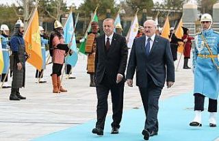Belarus Cumhurbaşkanı Lukaşenko Ankara'da