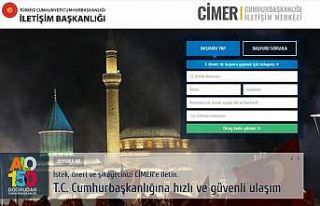 CİMER'den kamu spotu