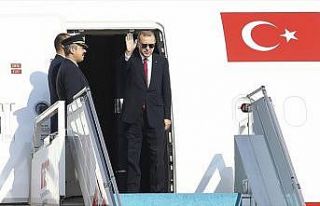 Cumhurbaşkanı Erdoğan Rusya'ya gitti