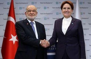 Karamollaoğlu'ndan Akşener'e ziyaret