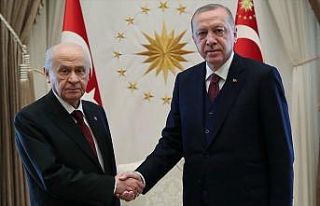 Cumhurbaşkanı Erdoğan Bahçeli'ye geçmiş olsun...