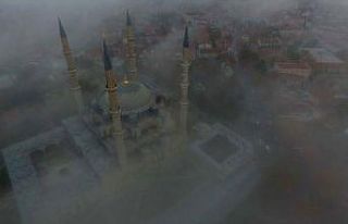 Edirne'de sis etkili oldu