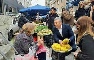 CHP YILDIRIM İLÇE BAŞKANI NİHAT YEŞİLTAŞ BASIN...