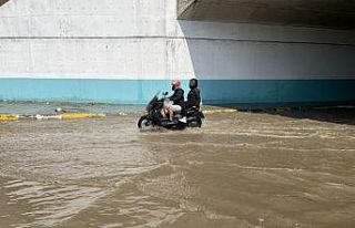 Tekirdağ'da sağanak etkili oldu