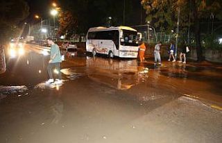 Çanakkale'de sağanak etkili oldu