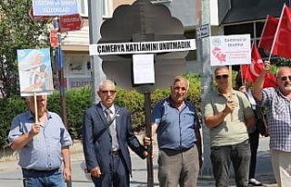 Edirne'de Yunanistan Konsolosluğu önüne “Çamerya...