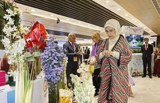 Emine Erdoğan, G20'ye katılan liderlerin eşleriyle...