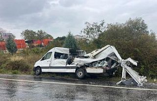 Yalova'da kontrolden çıkan kamyonun neden olduğu...