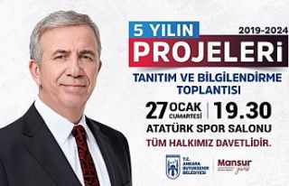 MANSUR YAVAŞ İLK DÖNEM PROJELERİNİ BAŞKENTLİLERE...