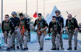 Türk Özel Harekat Polisi yine gururlandırdı