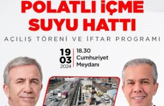 30 YILLIK HASRET BİTİYOR: POLATLI İÇME SUYU HATTI...