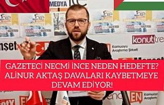 GAZETECİ NECMİ İNCE NEDEN HEDEFTE?ALİNUR AKTAŞ...