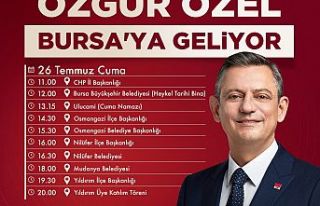 Cumhuriyet Halk Partisi Genel Başkanı Özgür Özel...