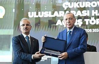 CUMHURBAŞKANI ERDOĞAN ÇUKUROVA ULUSLARARASI HAVALİMANI’NI...