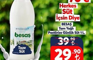 ‘Herkes süt içsin’ diye BESAŞ’tan indirim