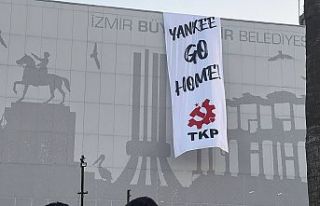 TKP savaş gemisinin tam karşısında dev "Yanke...