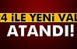 24 ile yeni vali atandı