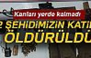 2 ŞEHİDİMİZİN KANI YERDE KALMADI!