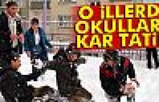 4 ilde okullara kar tatili