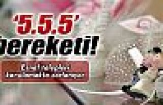 ’5.5.5’ bereketi!