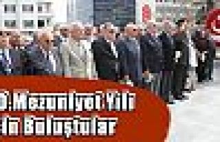 60.Mezuniyet Yılı İçin Buluştular