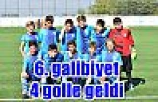 6. galibiyet 4 golle geldi