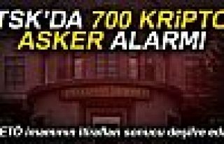 700 kripto asker alarmı!