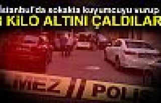 8 KİLO ALTINI ÇALDILAR!