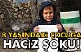 8 Yaşındaki Çocuğa Haciz Şoku