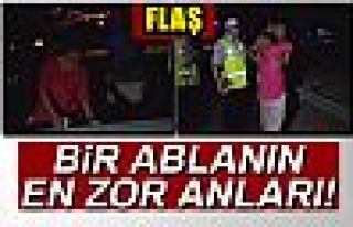 Ablanın en acı anı!