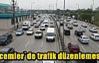 Acemler`de trafik düzenlemesi