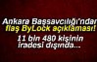 ANKARA BAŞSAVCILIĞI'NDAN FLAŞ BYLOCK AÇIKLAMASI!