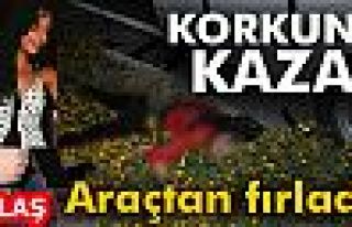 Araçtan Fırladı!