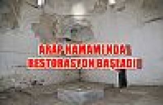 Arap Hamamı´nda Restorasyona Start