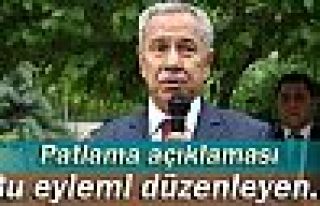 Arınç: 'Bu eylemi düzenleyen...'