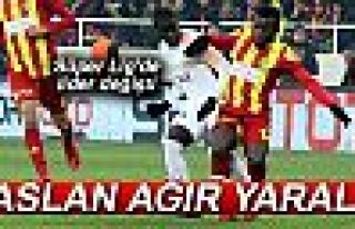 ASLAN AĞIR YARALI!