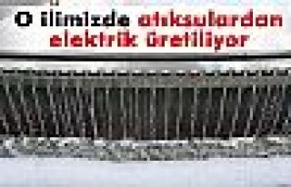 Atıksulardan elektrik üretiliyor