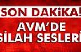 AVM'de silah sesleri