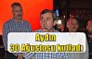 Aydın 30 Ağustosu kutladı